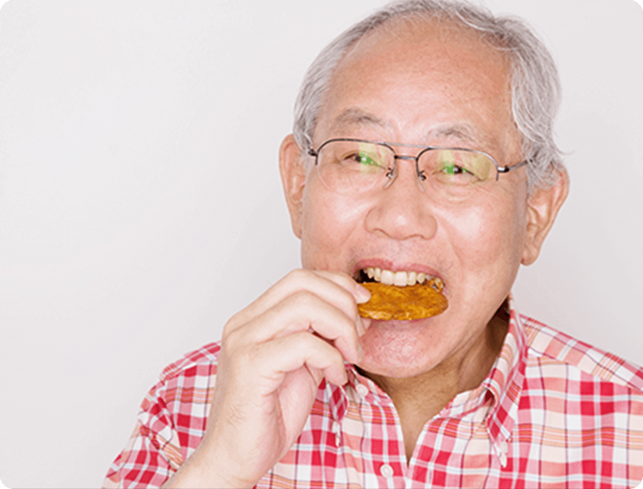 保険適応でしっかりと噛める入れ歯の追求